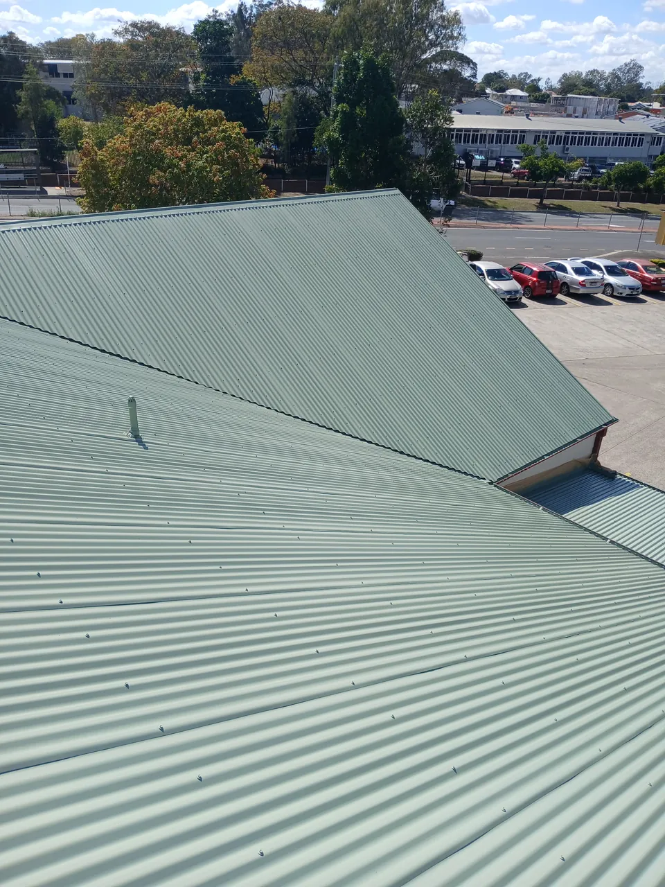 Ridge and sheet recoat